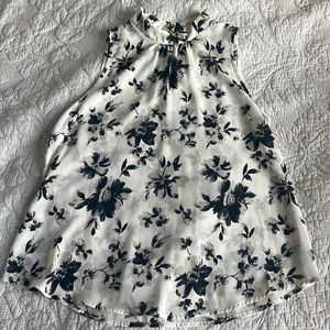 Women’s halter flower blouse